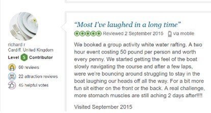 trip advisor review 5